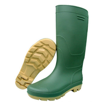 Fashion Green PVC-Injektionsstiefel (66711)